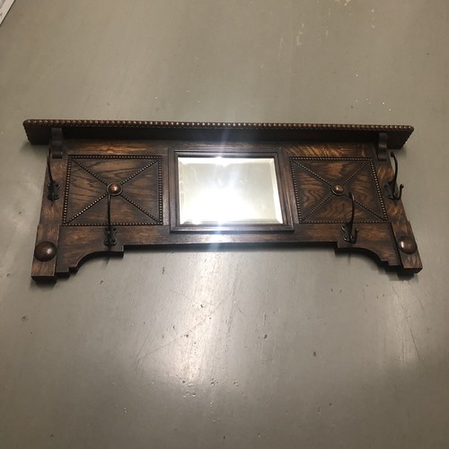 Arts crafts oak coat - arts, &