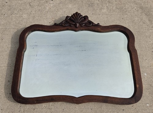 Large antique hand carved oak - antique,