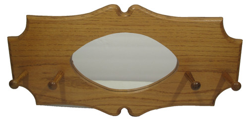 Vtg wood oak entry hall - oak,
