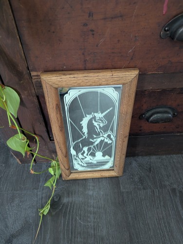 Vintage 1980s bearded unicorn - vintage,
