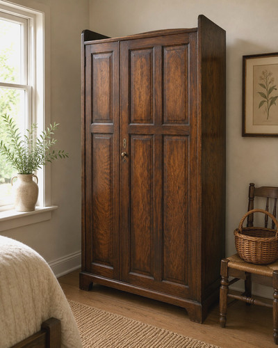 Antique arts crafts oak - arts,