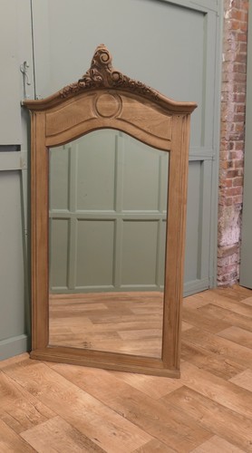 French bleached oak carved - french,