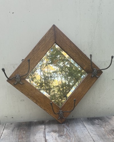 Antique victorian oak wall - oak,