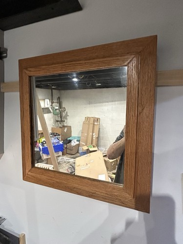 Hand made solid oak - hand,