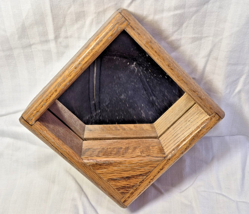 Vintage wood mirrors square - vintage,