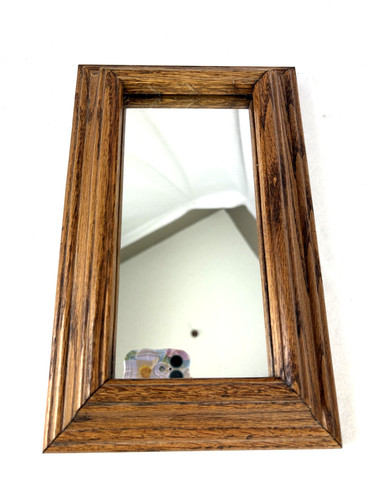 Vintage accent wood - accent, framed